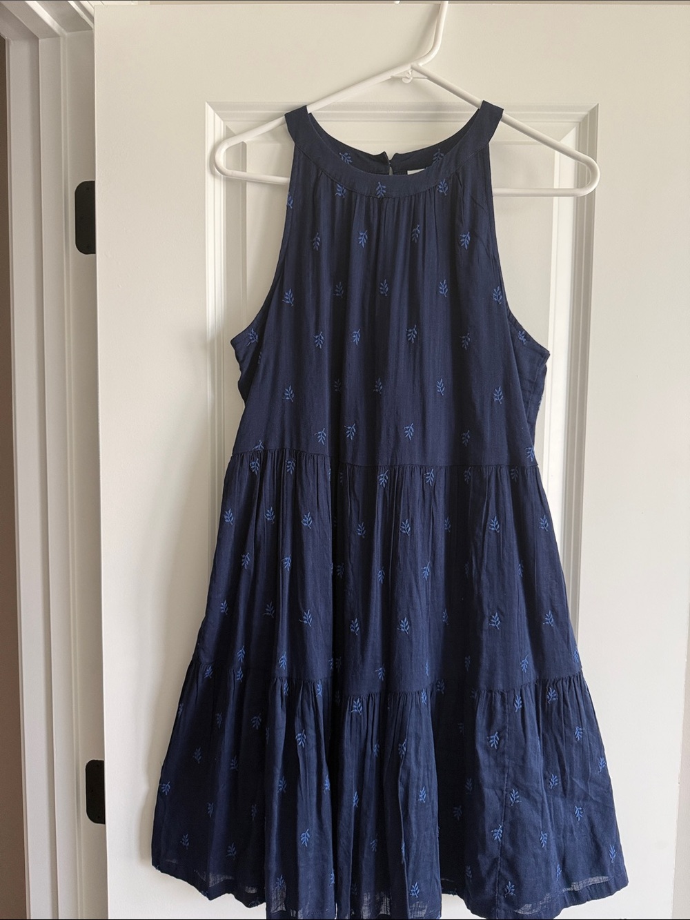 Old Navy Embroidered Tiered Sundress
